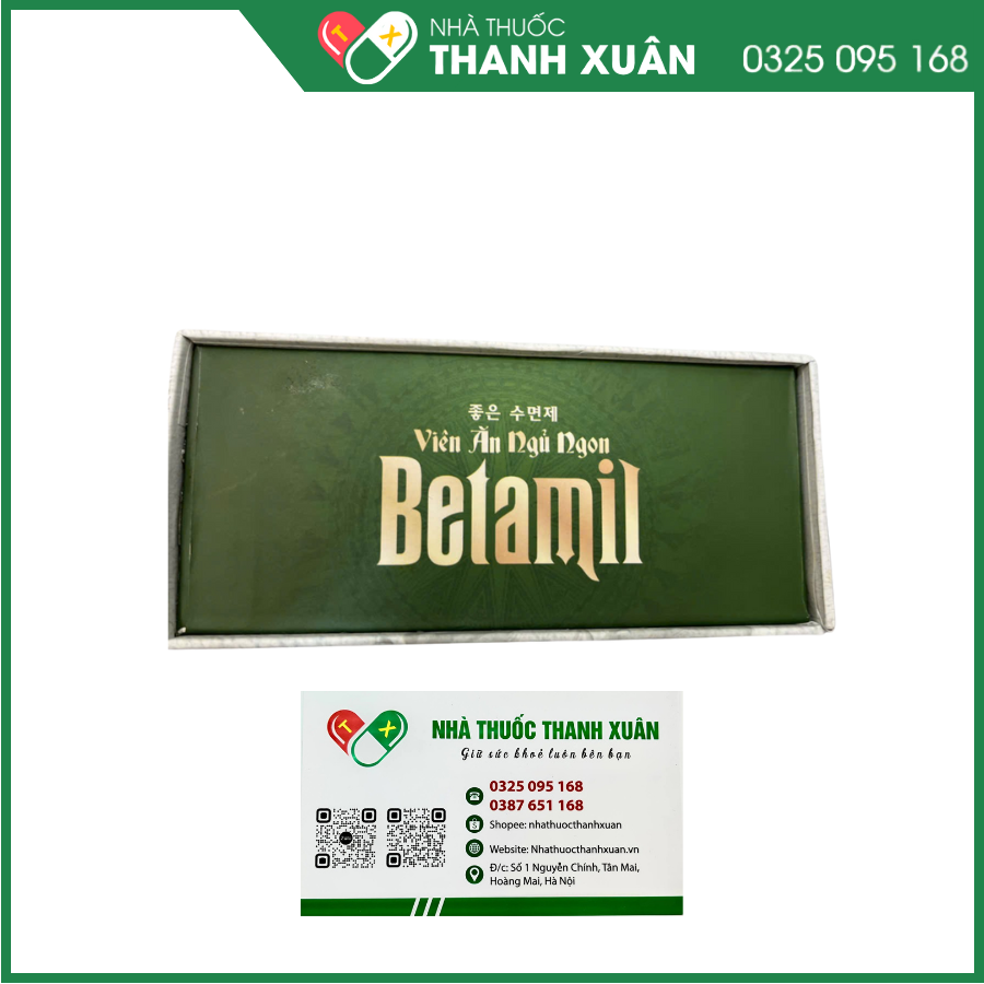 Betamil hỗ trợ ăn ngon, ngủ ngon
